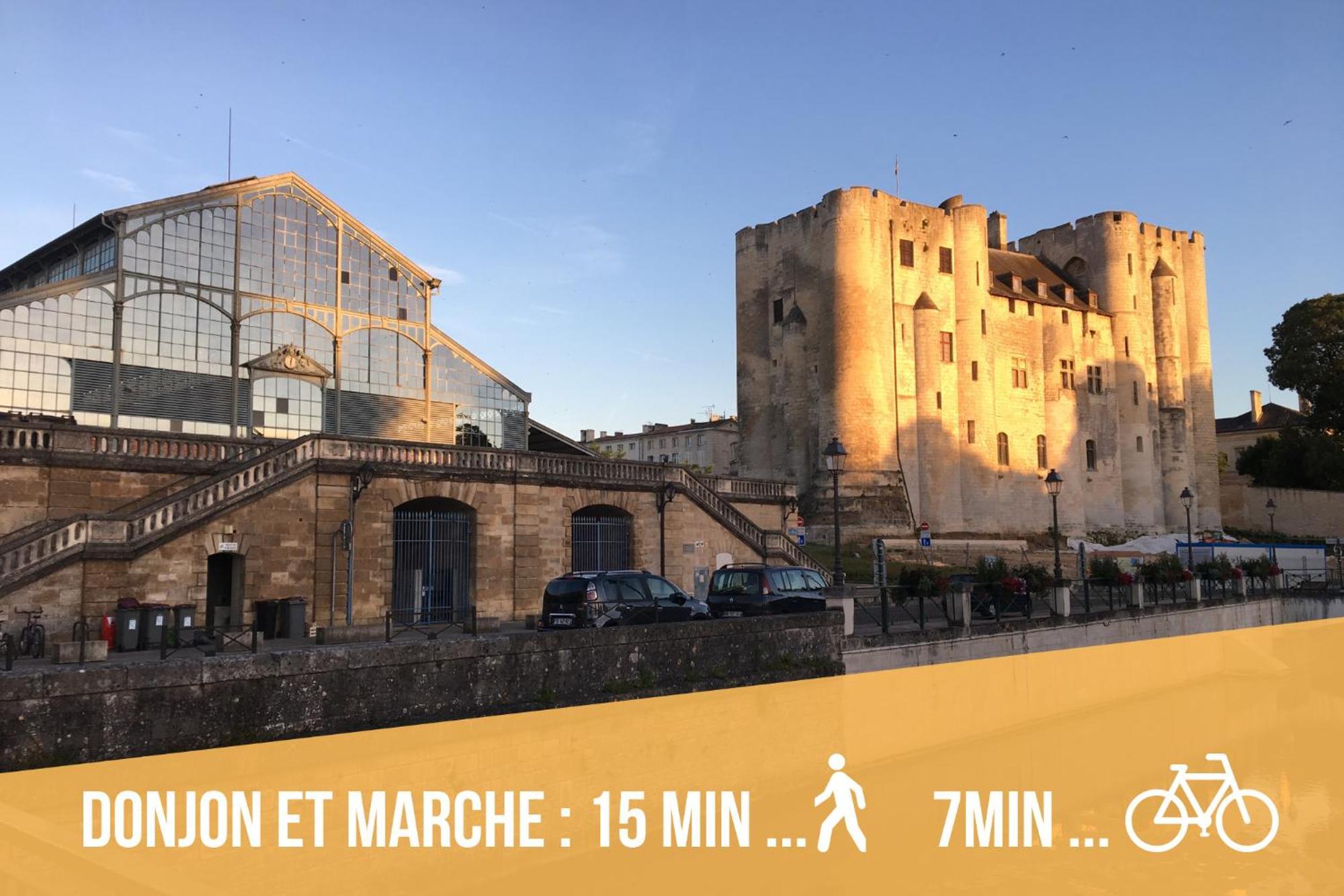 Appartement Lumineux, Wi-Fi Et Parking Prive Niort Buitenkant foto